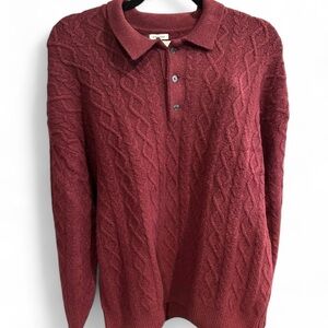 Soft Oversized Sweater Polo